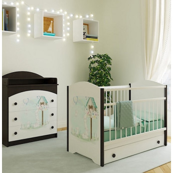 Кроватка Полянка