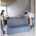 Бескаркасный диван-кровать трансформер с мебельным ППУ 