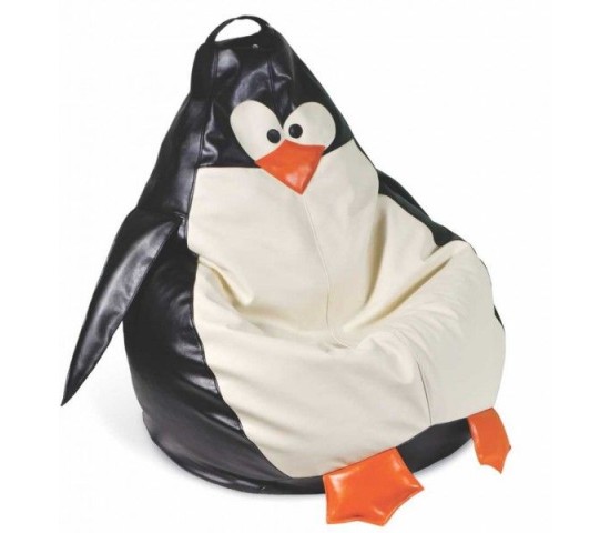 Детское кресло-груша Пингвин