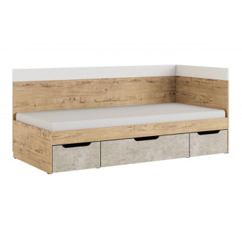 Кровать 0.9 Дублин Стоун модуль 1