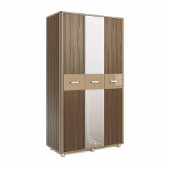 Шкаф трехдверный Оливия модуль 13 Дезира темный