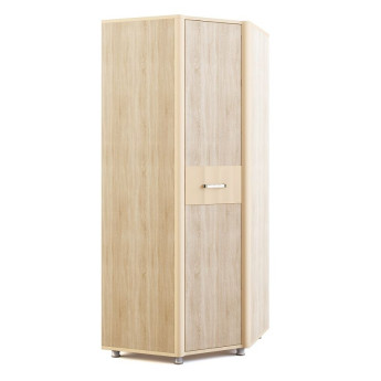 Шкаф угловой без зеркала Оливия модуль 16 Дуб сонома светлый Шкаф угловой без зеркала Оливия модуль 16 Дуб сонома светлый