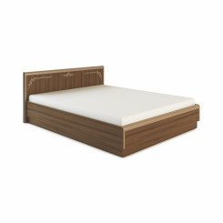 Кровать Оливия модуль 1 МДФ Дезира темный/Мокко с подъемным механизмом