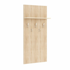 Вешалка настенная Оливия модуль 28 Дуб сонома светлый