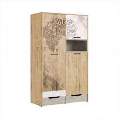 Шкаф для одежды Дублин Стоун модуль 10