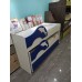 Детская выкатная кровать Дельфин с ящиками
