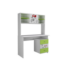 Письменный стол Симба Белый/Лайм Письменный стол Симба Белый/Лайм