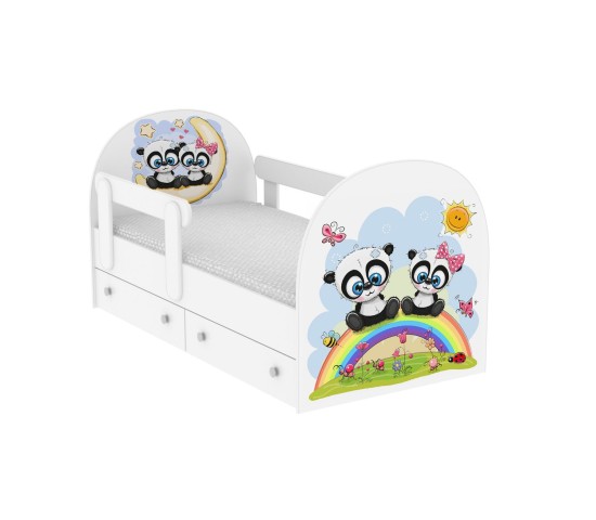 Детская кровать Панды