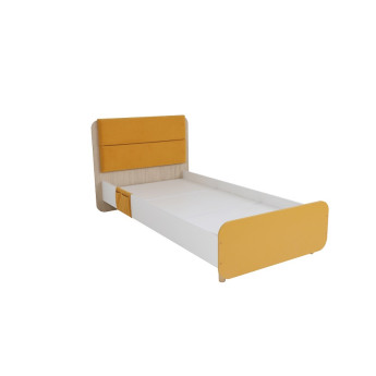 Кровать с мягким изголовьем Манго 3