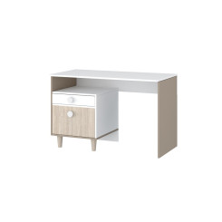 Стол письменный с тумбой Манго-крем 1