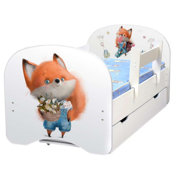 Детская кровать Лисята Детская кровать Лисята