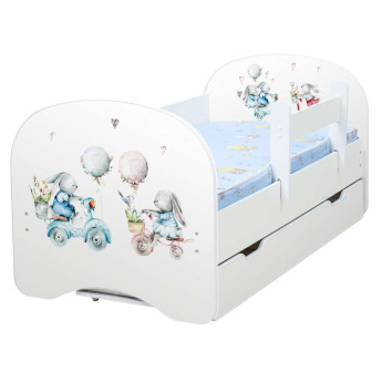 Детская кровать Милые зайки Детская кровать Милые зайки