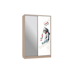 Шкаф-купе Гранд 9-600 Энерджи 1500 (полки справа) Шкаф-купе Гранд 9-600 Энерджи 1500 (полки справа)