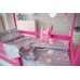 Кровать-Домик Розовый с ящиком  розовым Береза
