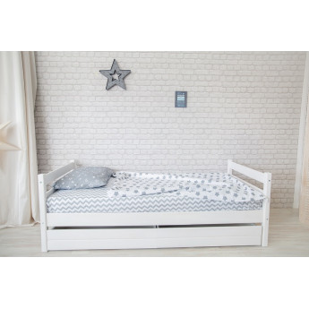 Кровать одноярусная Сонечка с ящиками без бортиков Кровать одноярусная Сонечка с ящиками без бортиков