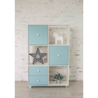 Стеллаж Кубик В2 цветной Стеллаж Кубик В2 цветной