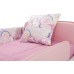 Кровать Иви, Class розовый/принт лошадки 
