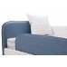 Кровать Иви, Class синий/принт зиг-заг-нордик серый