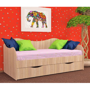 Детская кровать Бокс Дуб сонома