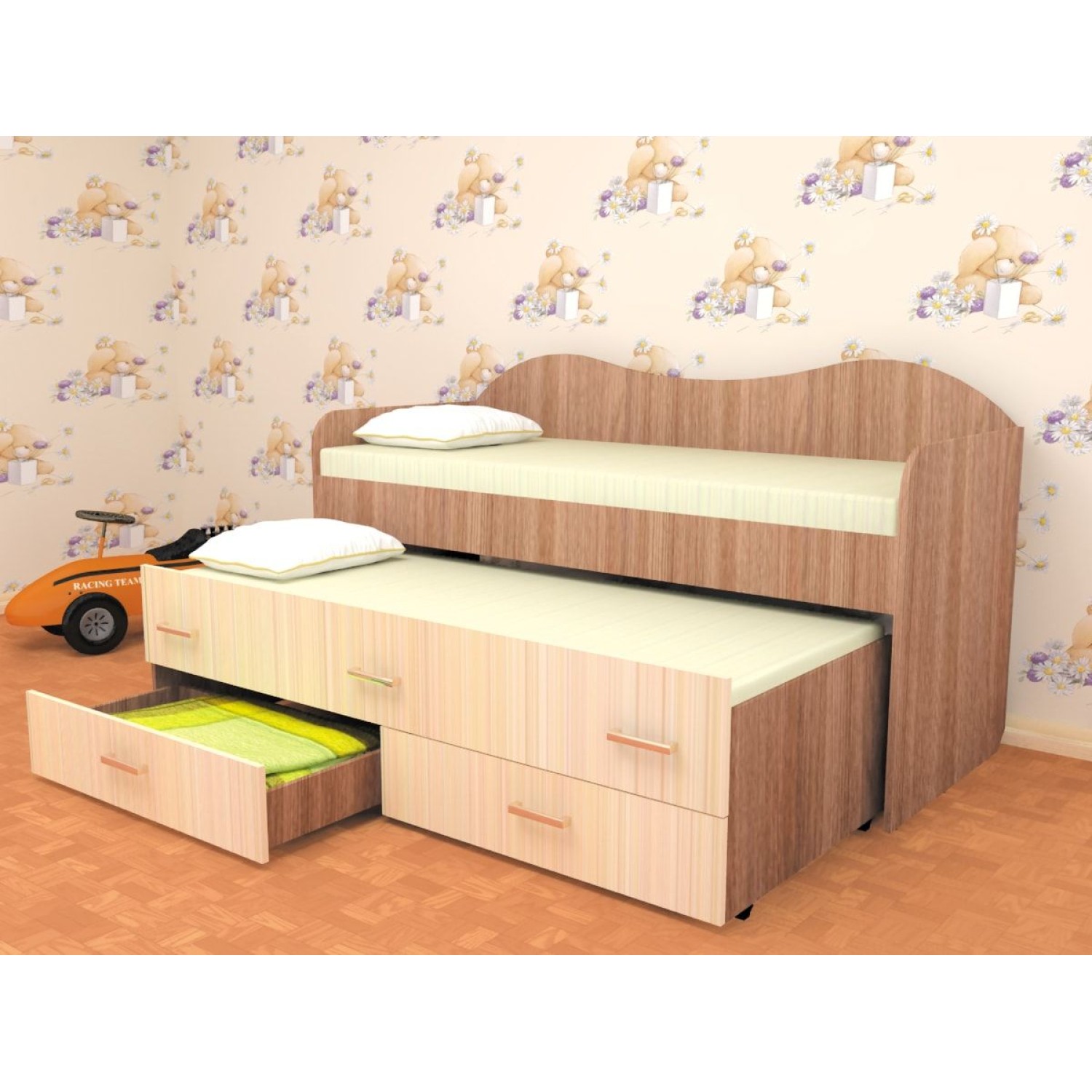Кровать детские moskva legkomebel