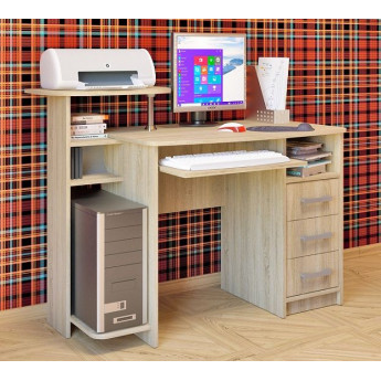 Cтол компьютерный СК-4 дуб сонома