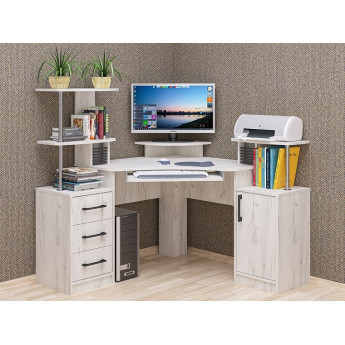 Cтол компьютерный угловой СК-26 крафт светлый