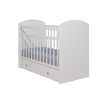 Кроватка Классик Мир колибри-5 с поперечным мятником и ящиком