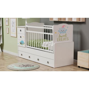 Кровать-трансформер Мир колибри-11 Облачко