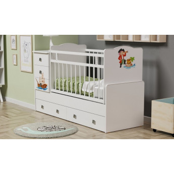 Кровать-трансформер Мир колибри-11 Пираты