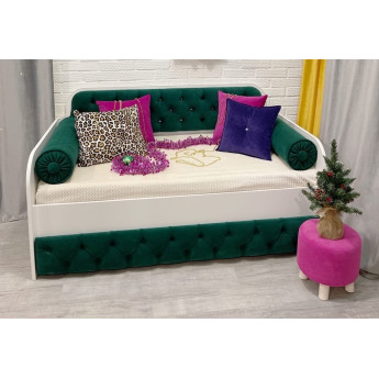 Тахта королевская классическая с каретной стяжкой Тахта королевская классическая с каретной стяжкой