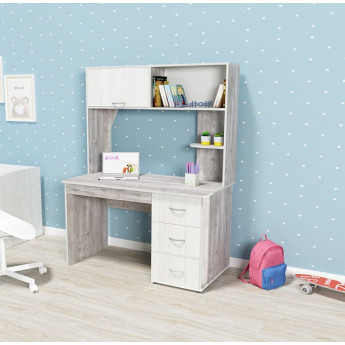 Стол компьютерный без полки Бетон/Винтерберг