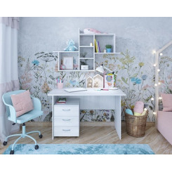 Письменный стол с тумбой и полкой Ярофф Письменный стол с тумбой и полкой Ярофф