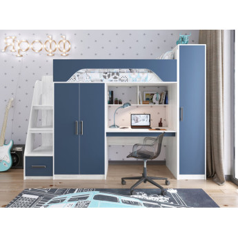 Кровать-чердак Тея Винтерберг/Лазурь Кровать-чердак Тея Винтерберг/Лазурь