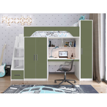 Кровать-чердак Тея Винтерберг/Олива