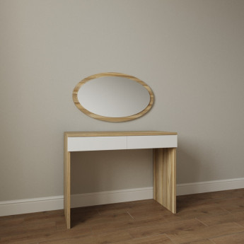 Трюмо Ясень/Белое дерево