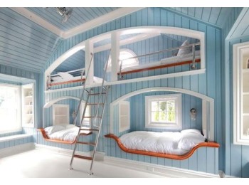 Дизайнерские решения для детских кроватей